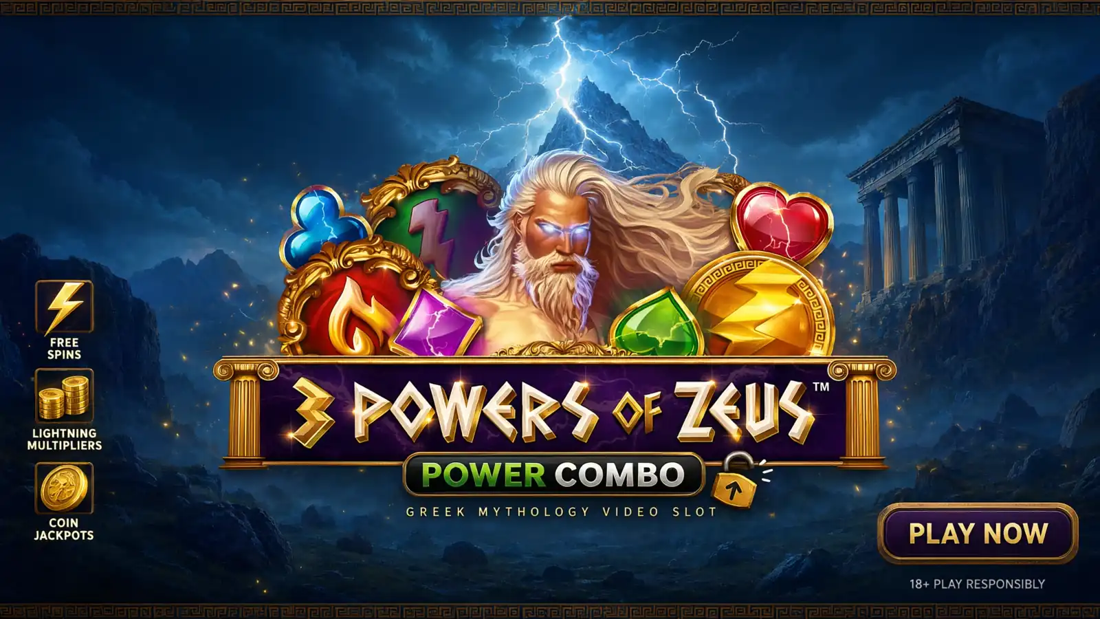 3 Powers of Zeus Power Combo - Mini