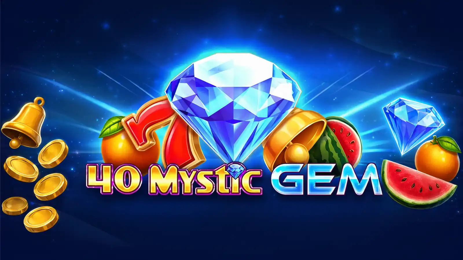 40 Mystic Gem Golden Coins Link Slot