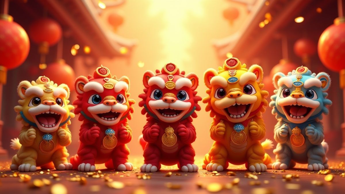5 Lucky Lions