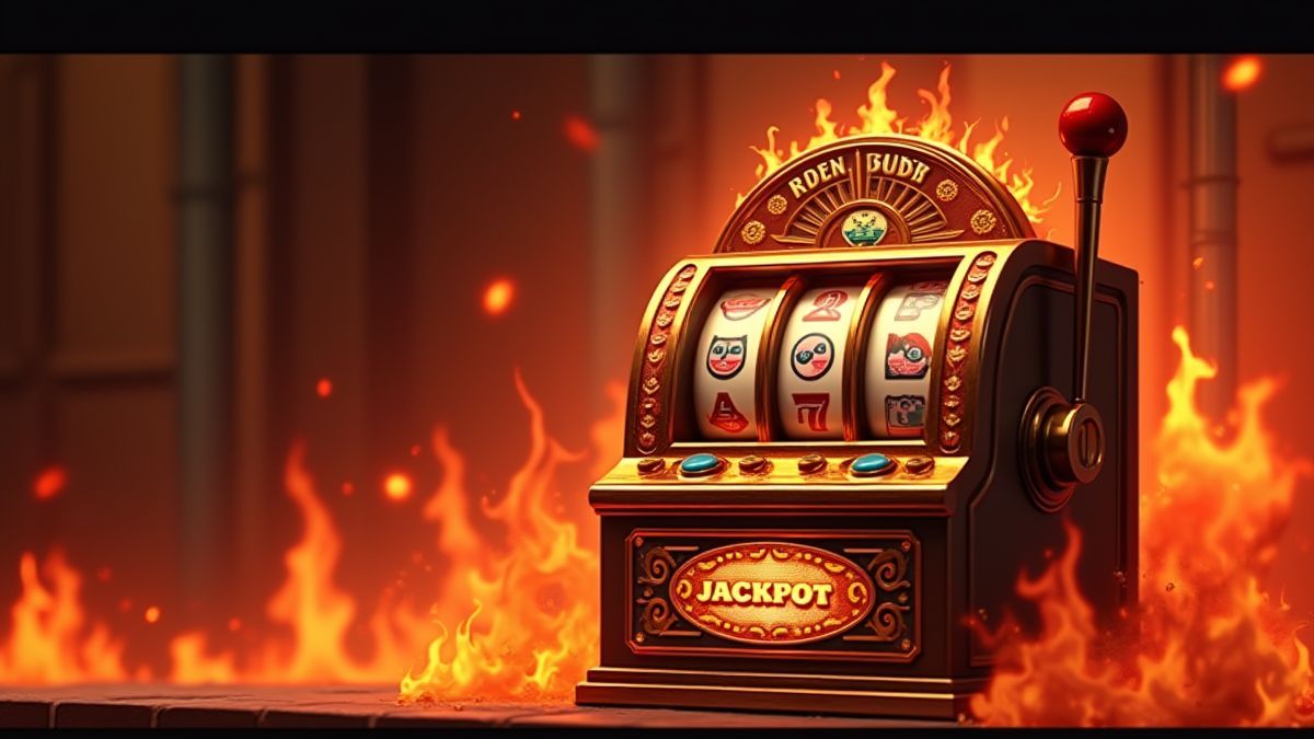 7s Deluxe Fire Wheel Jackpot King Slot