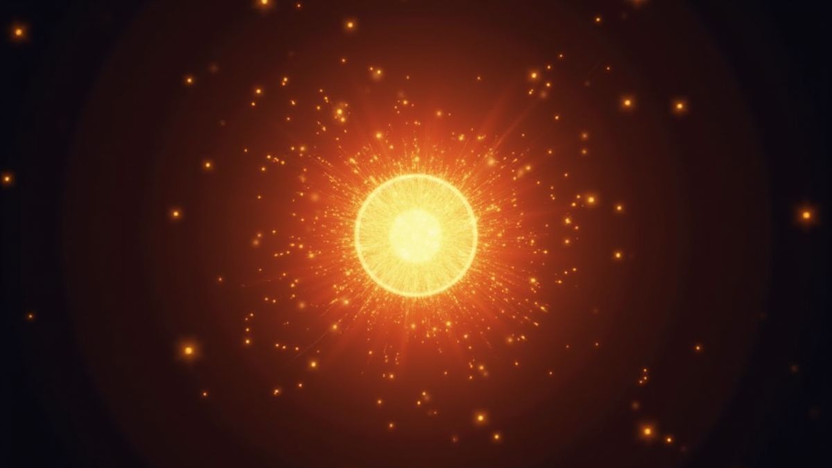 Un symbole scatter brillant entouré de destellos.
