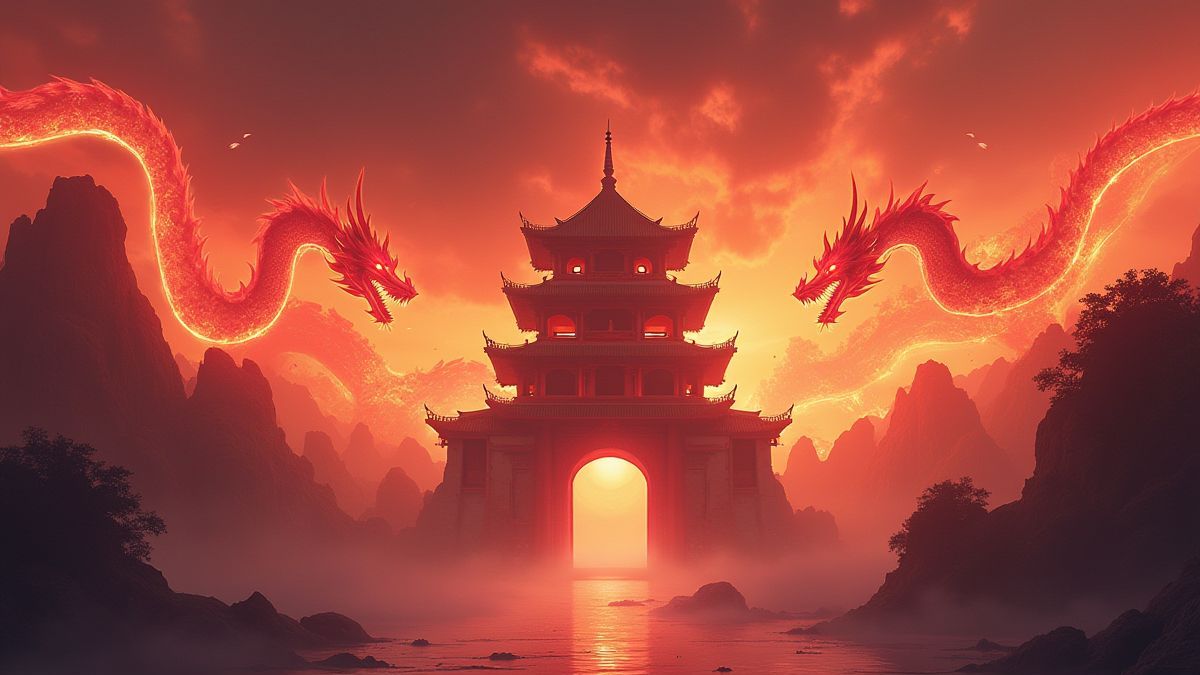 9 Burning Dragons Slot