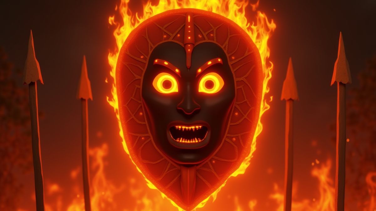 9 Masks of Fire