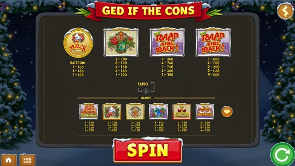Interfaz de juego con opciones de ajuste de monedas.