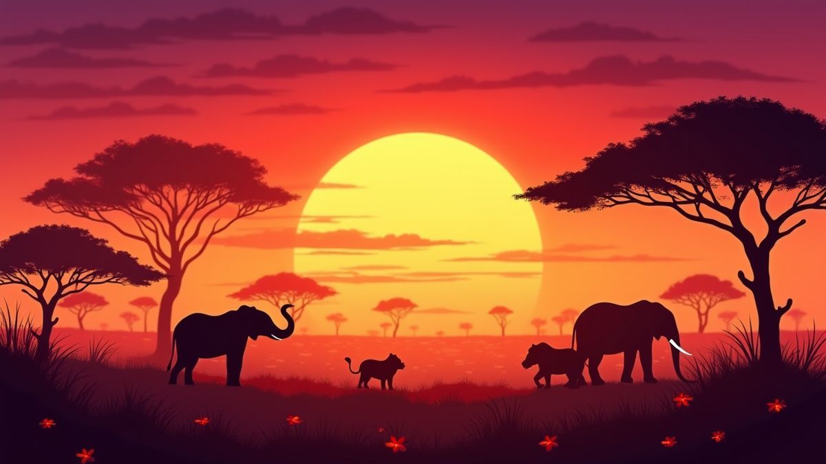 African Sunset