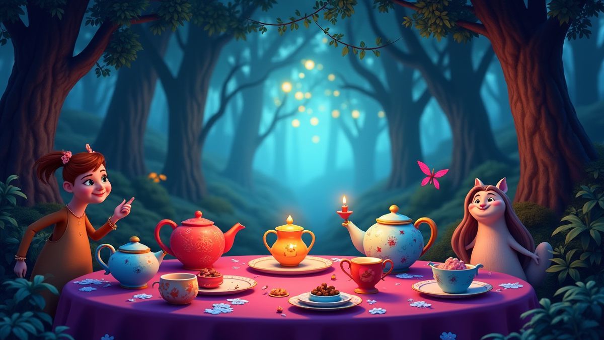Alice And The Mad Tea Party