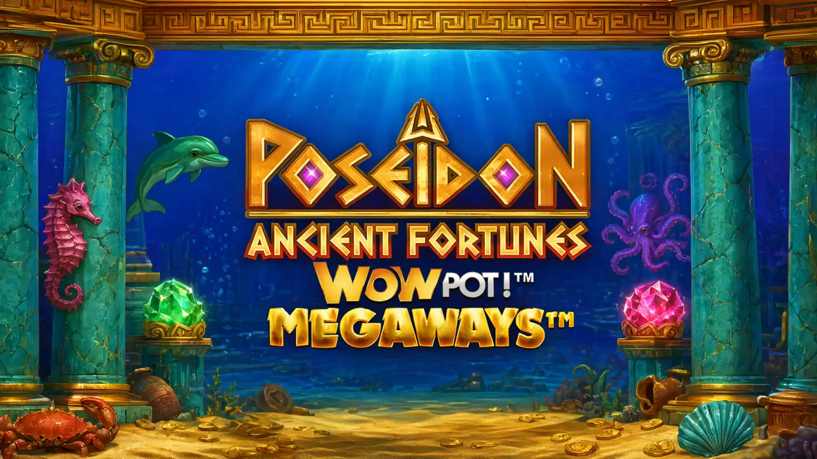 Ancient Fortunes Poseidon WowPot Megaways Slot
