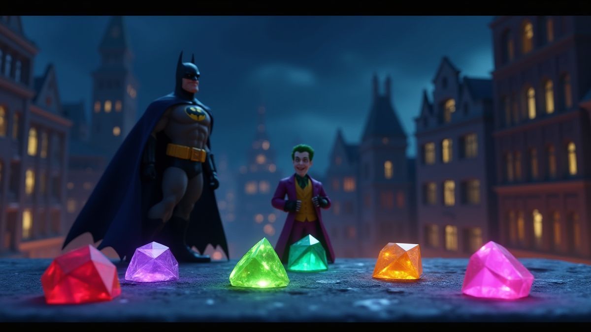 Batman & The Joker Jewels