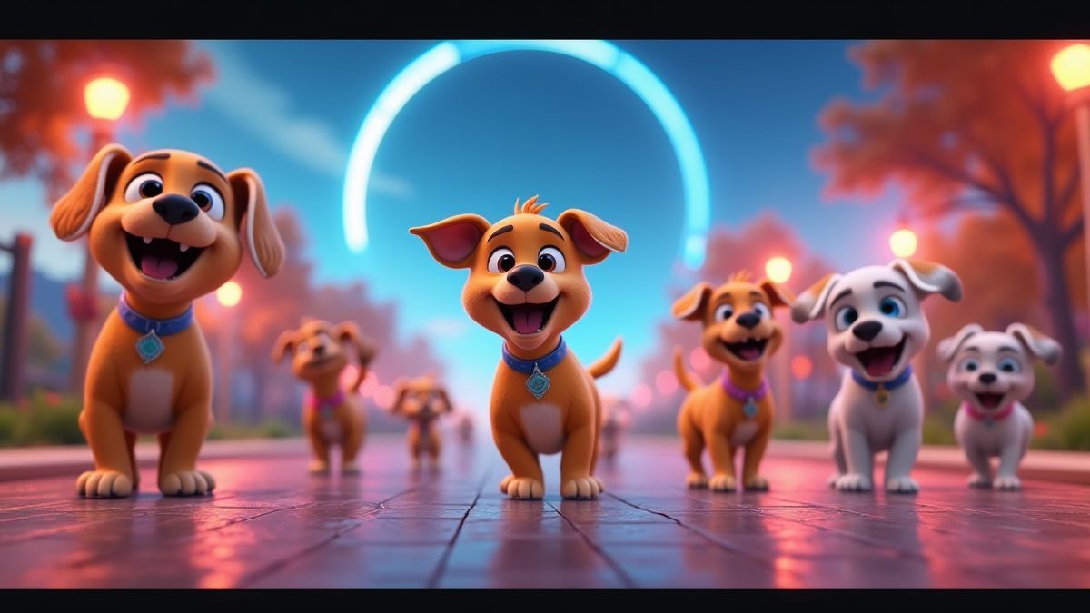 Beaming Canines