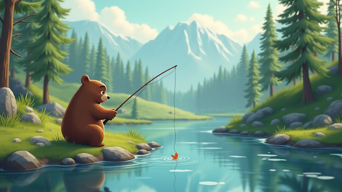 Bearly Fishing