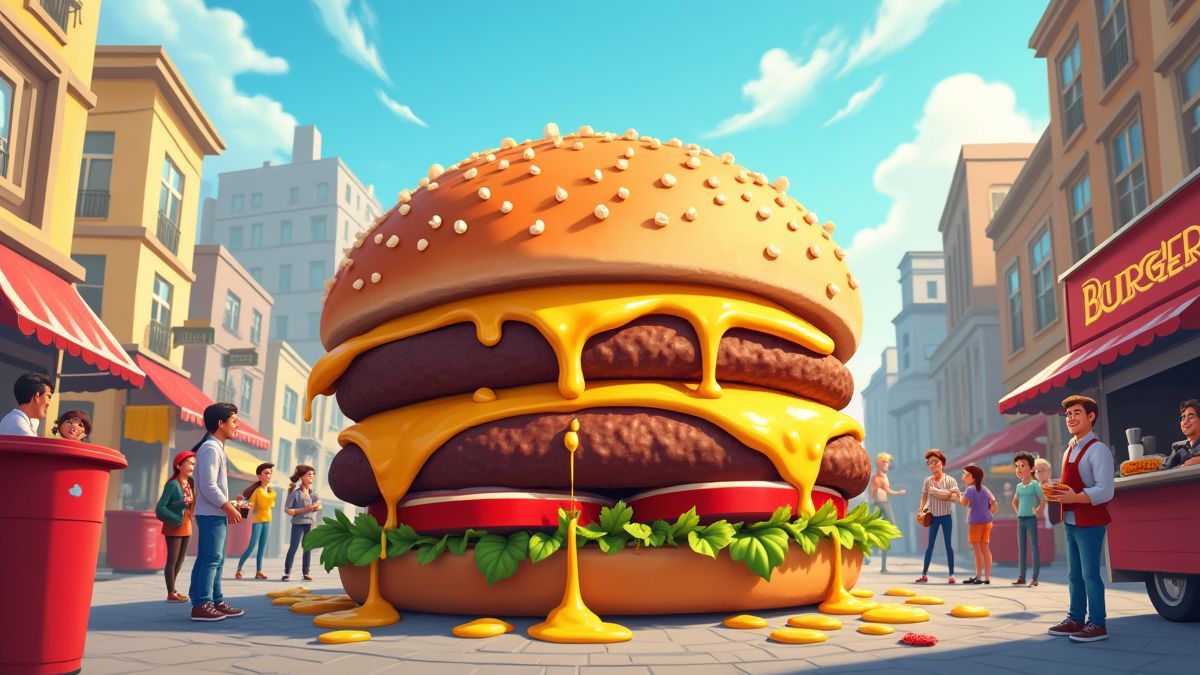 Big Burger Load it up with Xtra cheese Slot