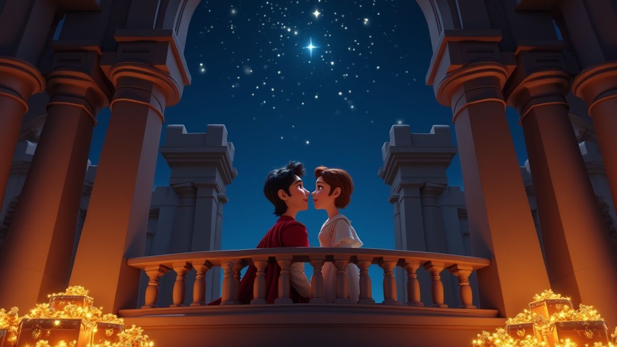 Book of Romeo and Julia Golden Nights