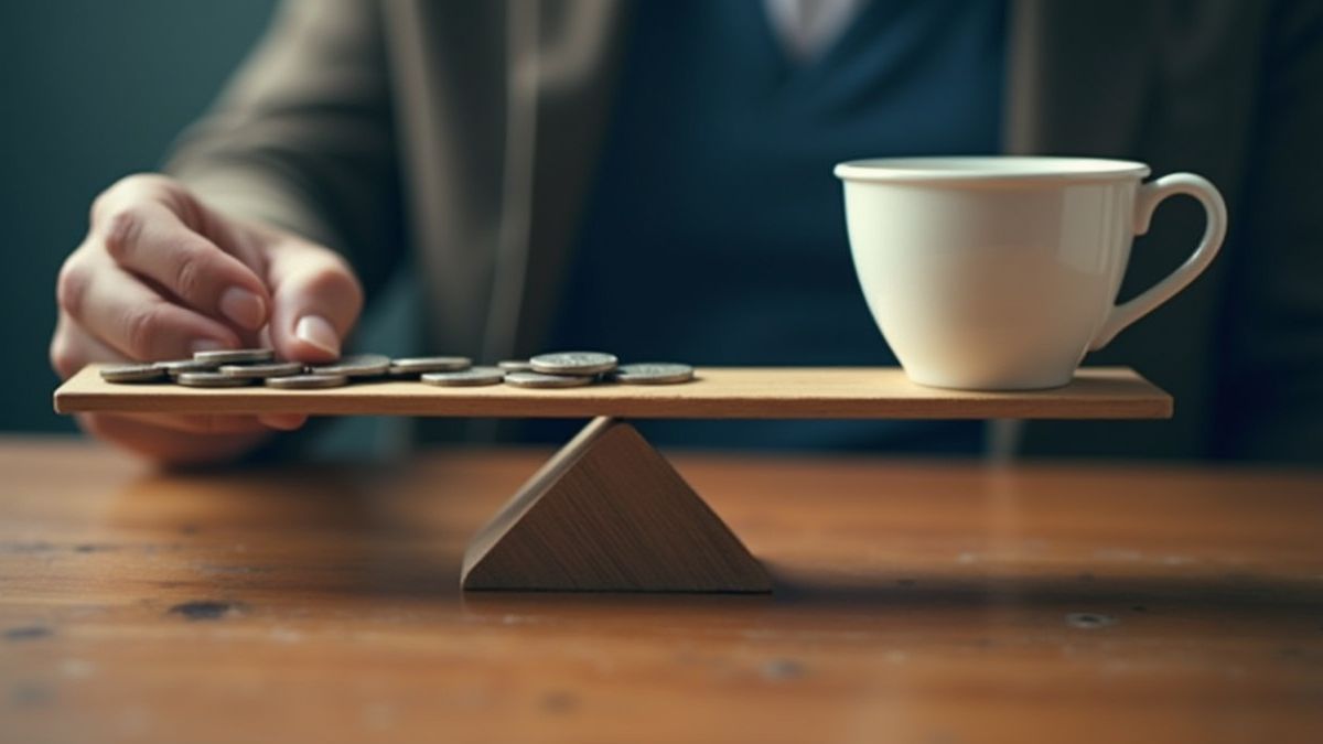 Una balanza que simboliza el equilibrio entre costo y beneficio de la 'Extra Bet'.