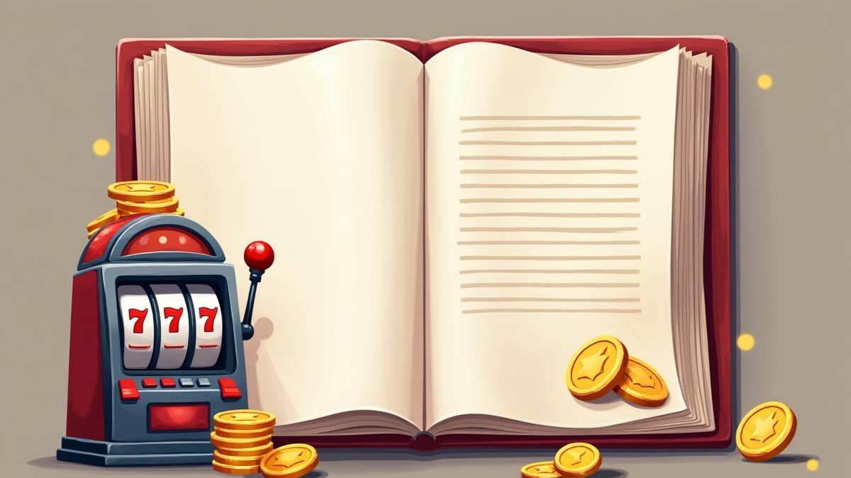 Guide for playing slots with coins and a slot machine.