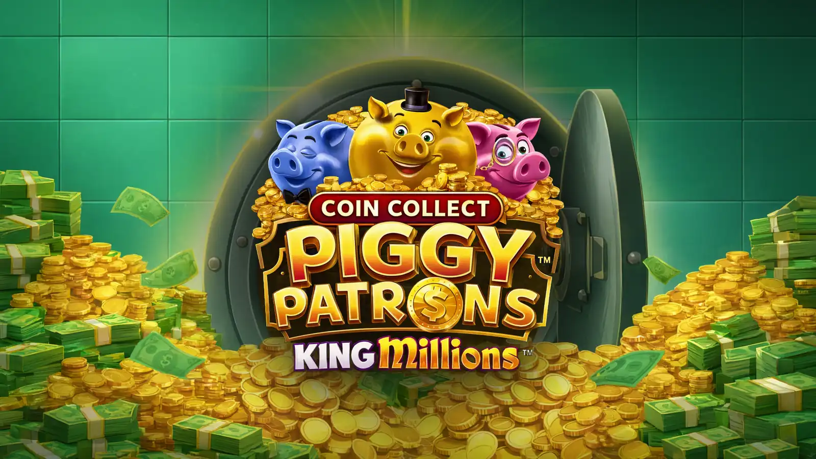 Coin Collect: Piggy Patrons King Millions Slot