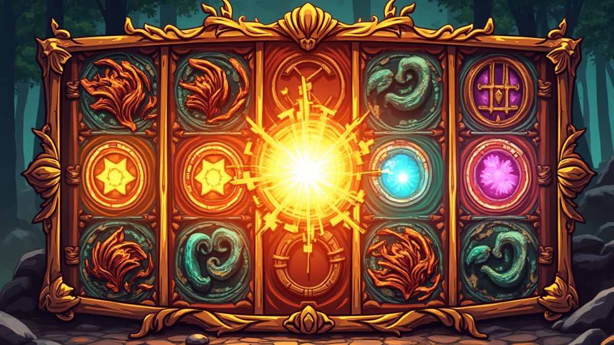 Wild symbols expanding on the reels of a slot.