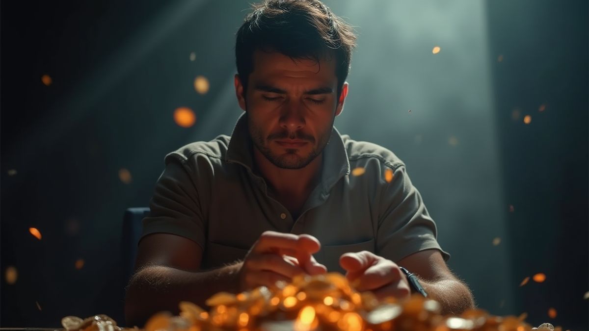 Player withdrawing winnings before the crash, with dramatic lighting.