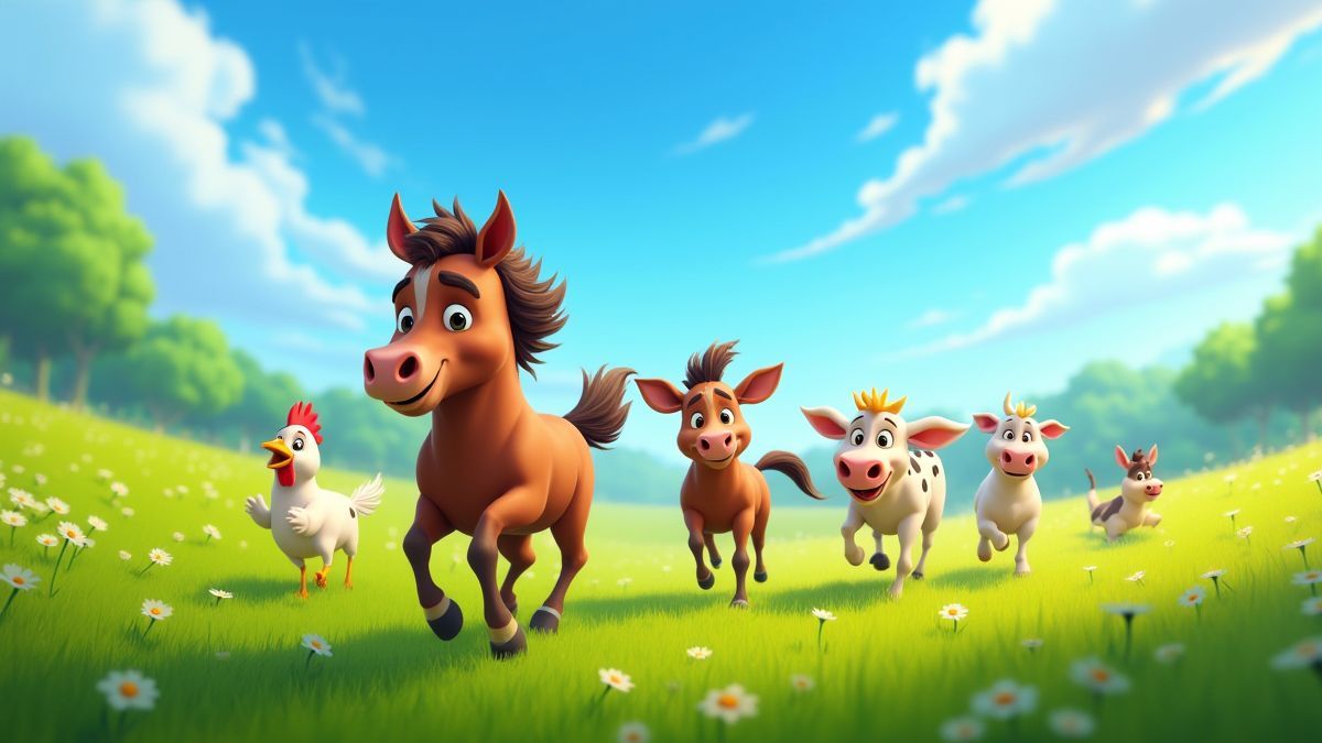 Crazy Farm Race