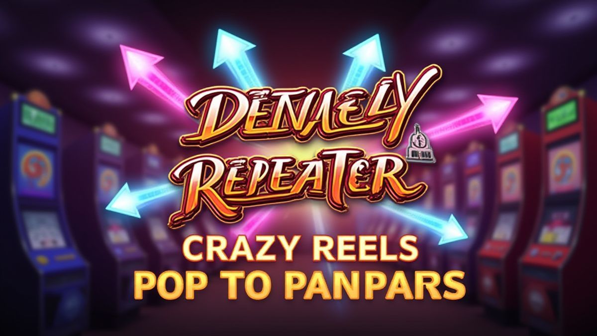 Lumières clignotantes et environnement arcade dynamique mettant en avant la fonction répétiteur.