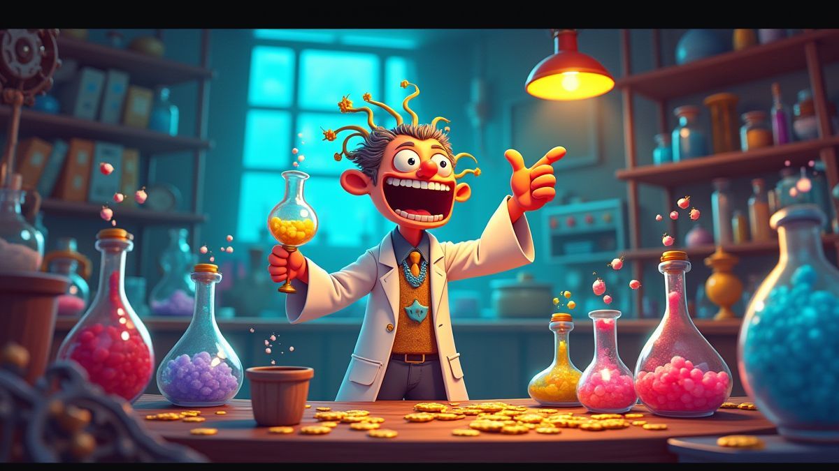 Dr Frantic And The Lab Of Loot