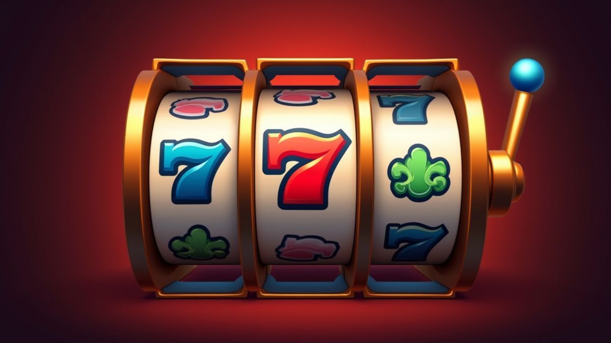 Animierte Walzen mit Symbolen unterschiedlicher Größe.