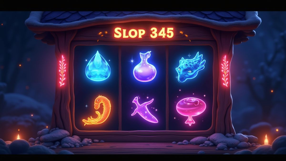 User-friendly slot interface with glowing buttons and magical symbols.