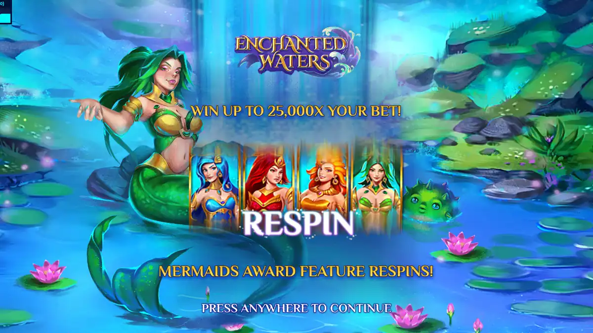 Enchanted Waters Slot intro slide 3