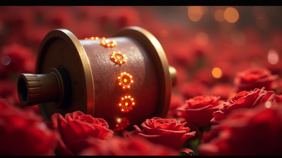 Carretes girando con símbolos scatter brillando.