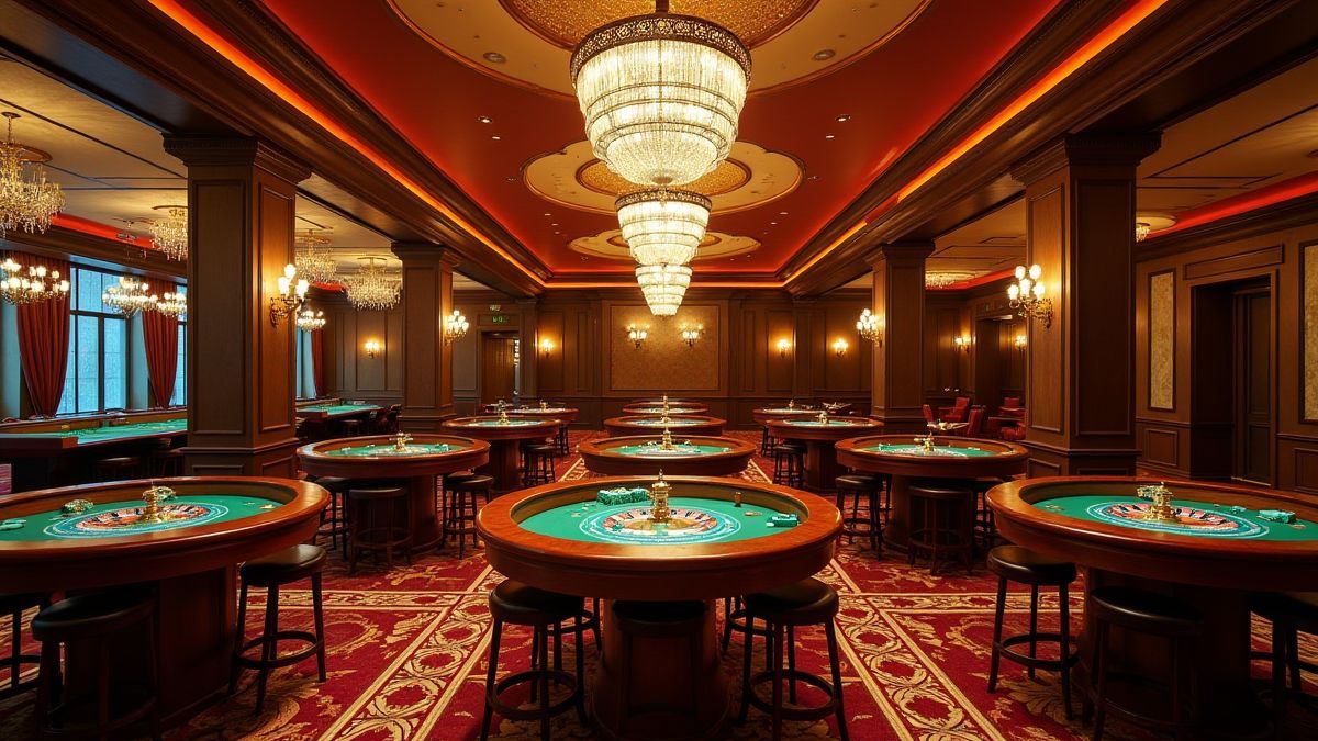 Elegantes europäisches Casino