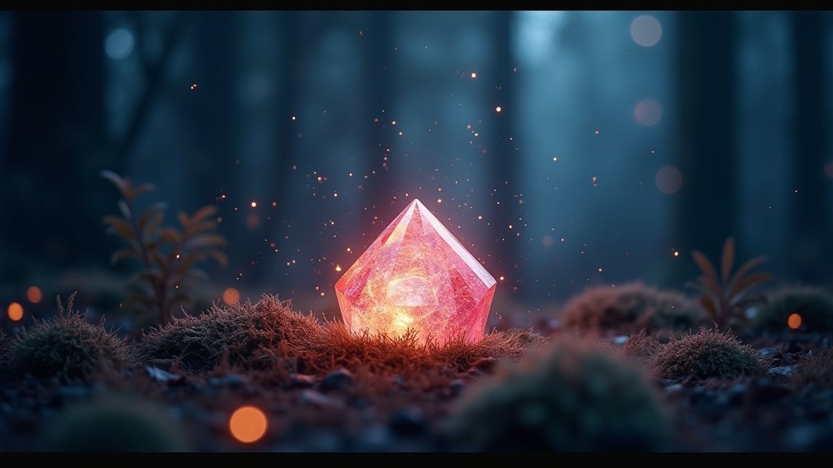 A sparkling gem in the enchanted forest.