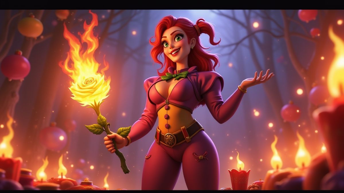 Fire and Roses Jolly Joker Slot