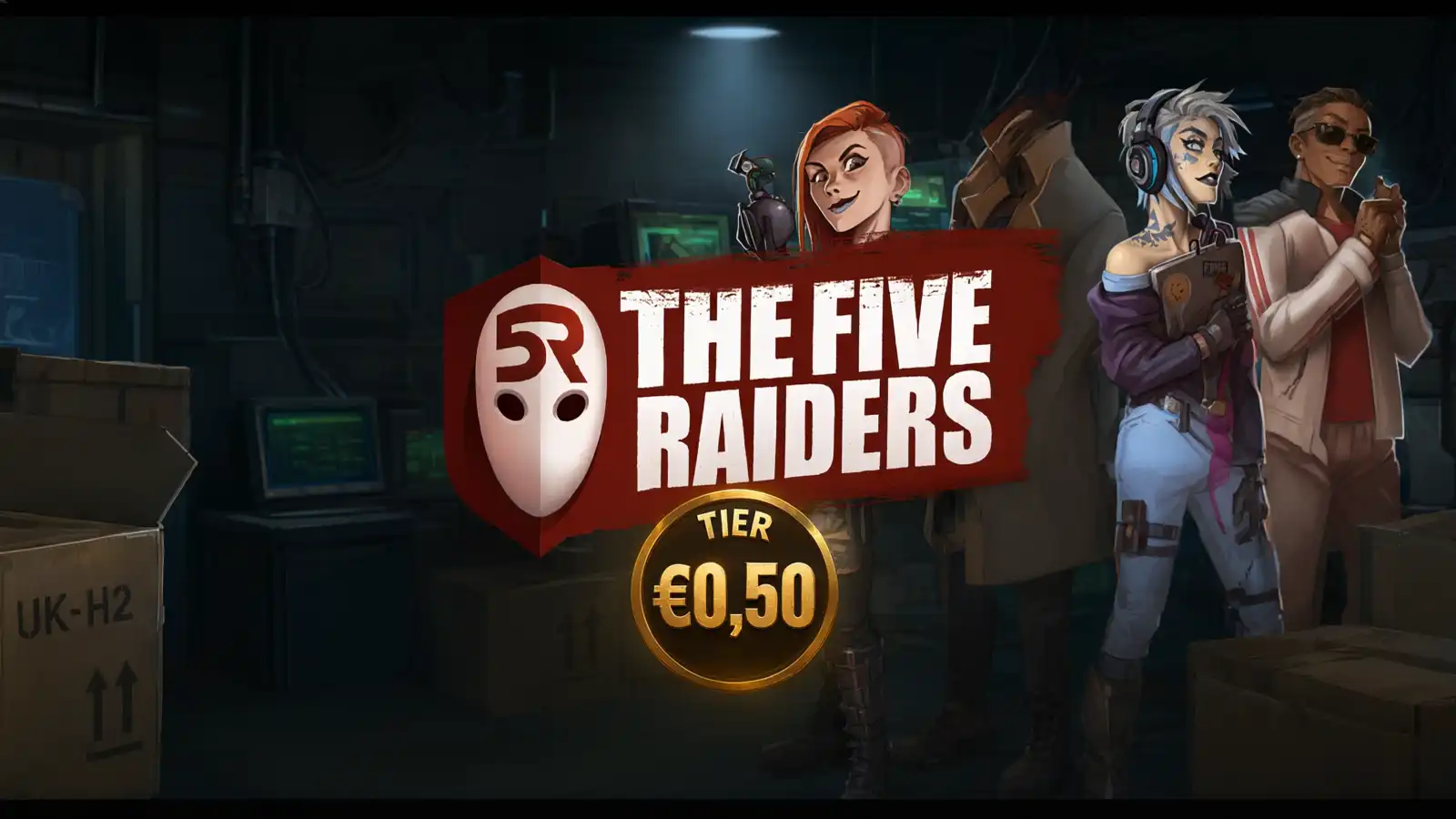 Five Raiders - €0,50 bet