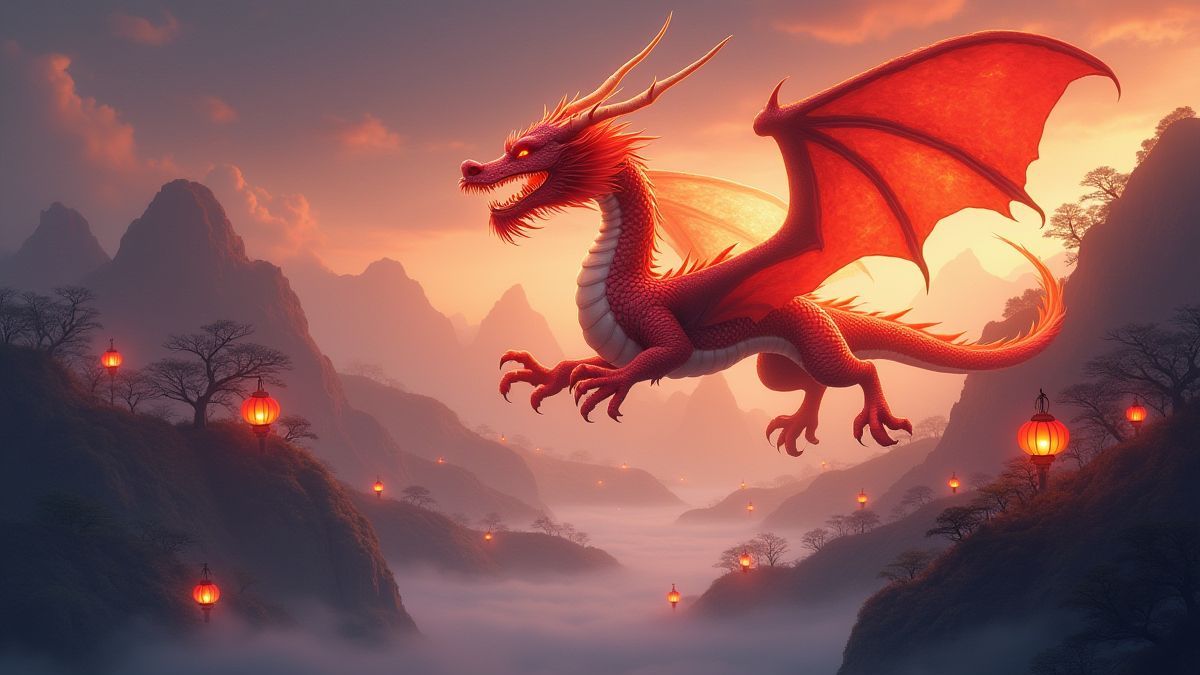 Flaming Dragon