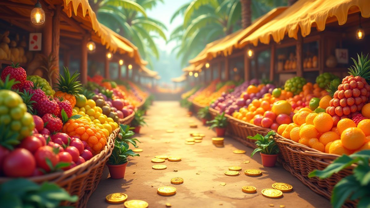 Fruit Stack Locked Gold