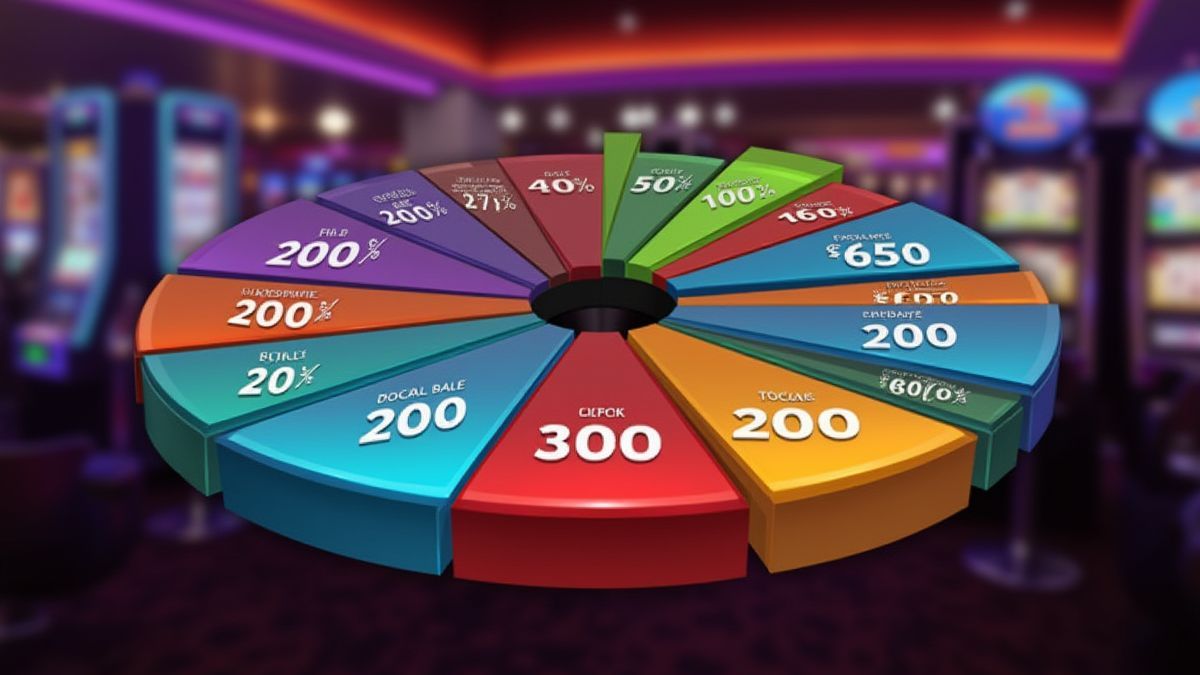 Grafik der RTP-Prozentsätze in einem Casino-Umfeld.