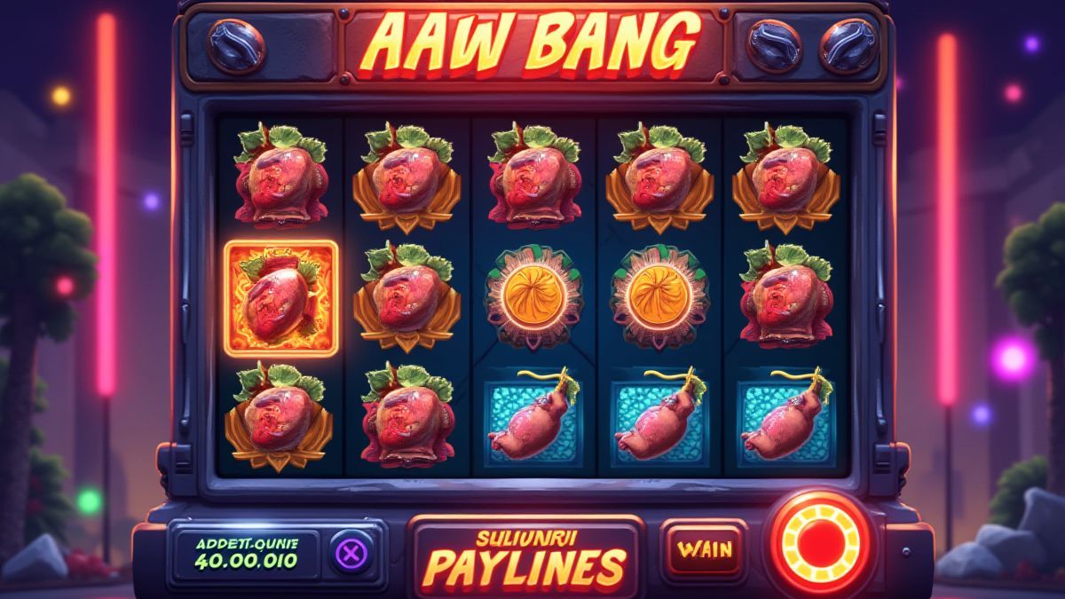 Ajustando apuestas en un slot