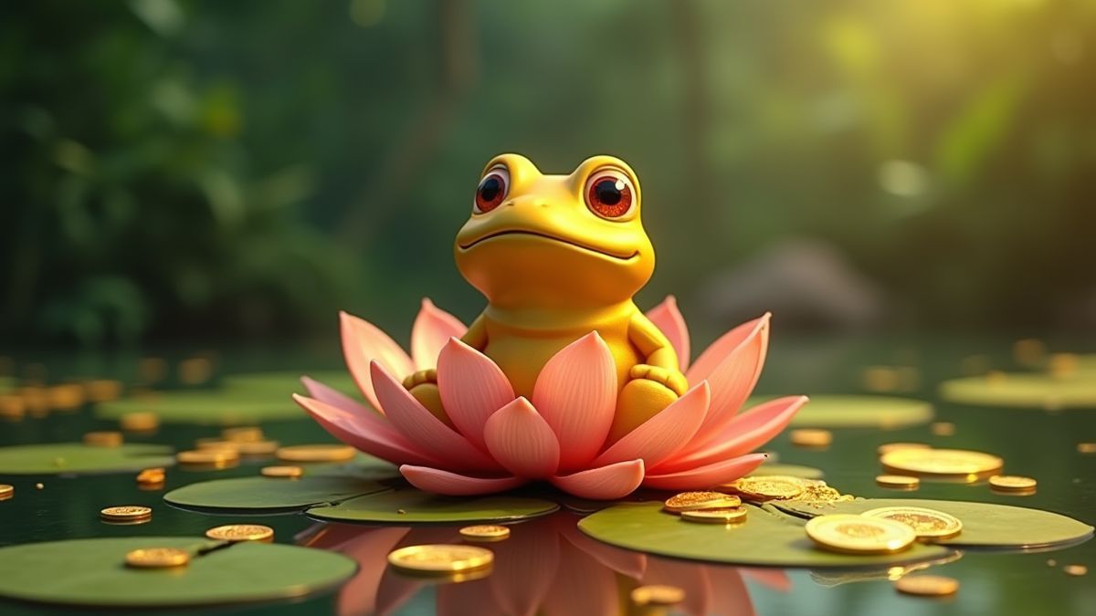 Golden Money Frog