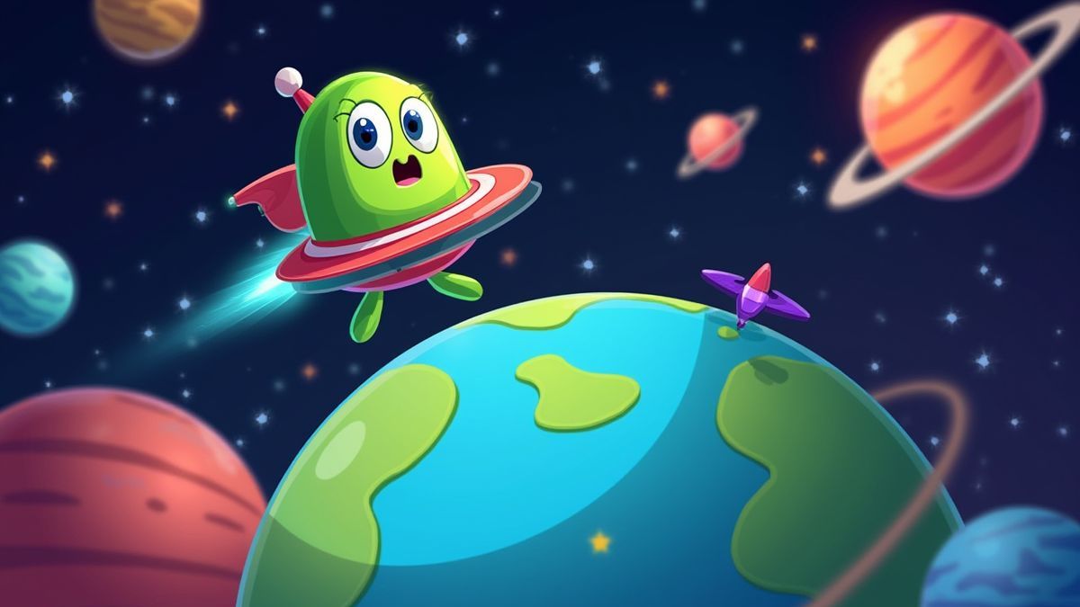 Green Meanies from Outta Space