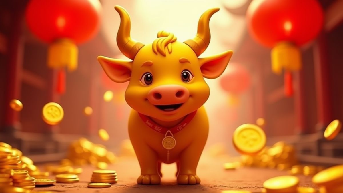 Happy Golden Ox of Happiness