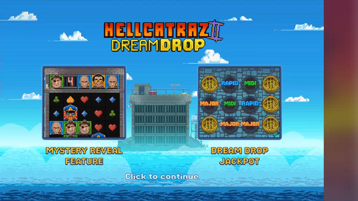 Tragaperras Hellcatraz 2 Dream Drop – diapositiva 01