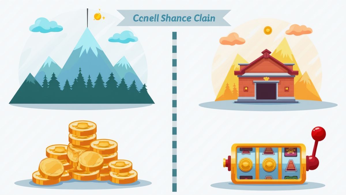 Comparaison visuelle entre machines à sous thématiques.