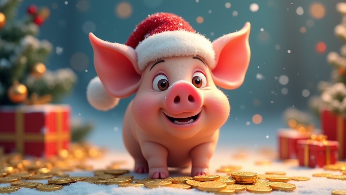 Holly Jolly Cash Pig Slot