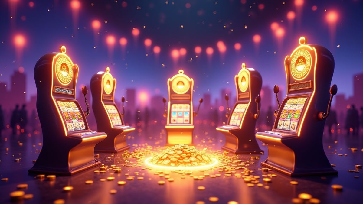 Máquinas tragaperras animadas conectadas entre sí en toda la red Dream Drop