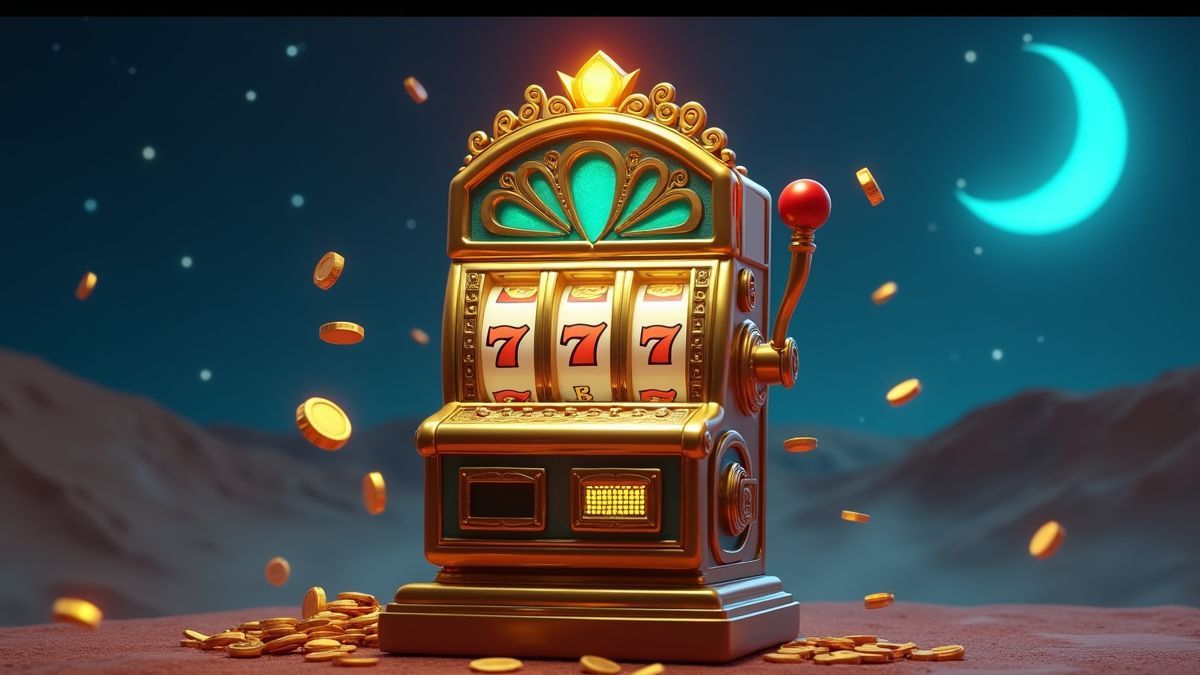Slot Fakir ao estilo Pixar a brilhar num casino com tema desértico