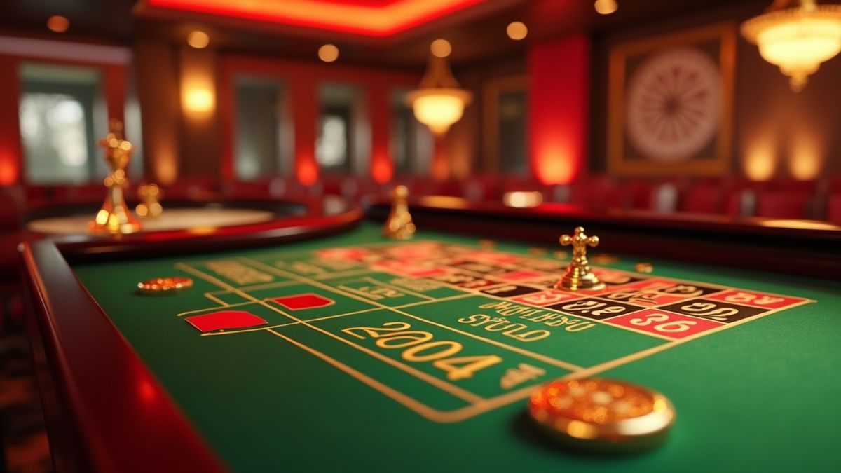 Animated European roulette table beside a glowing progressive jackpot wheel