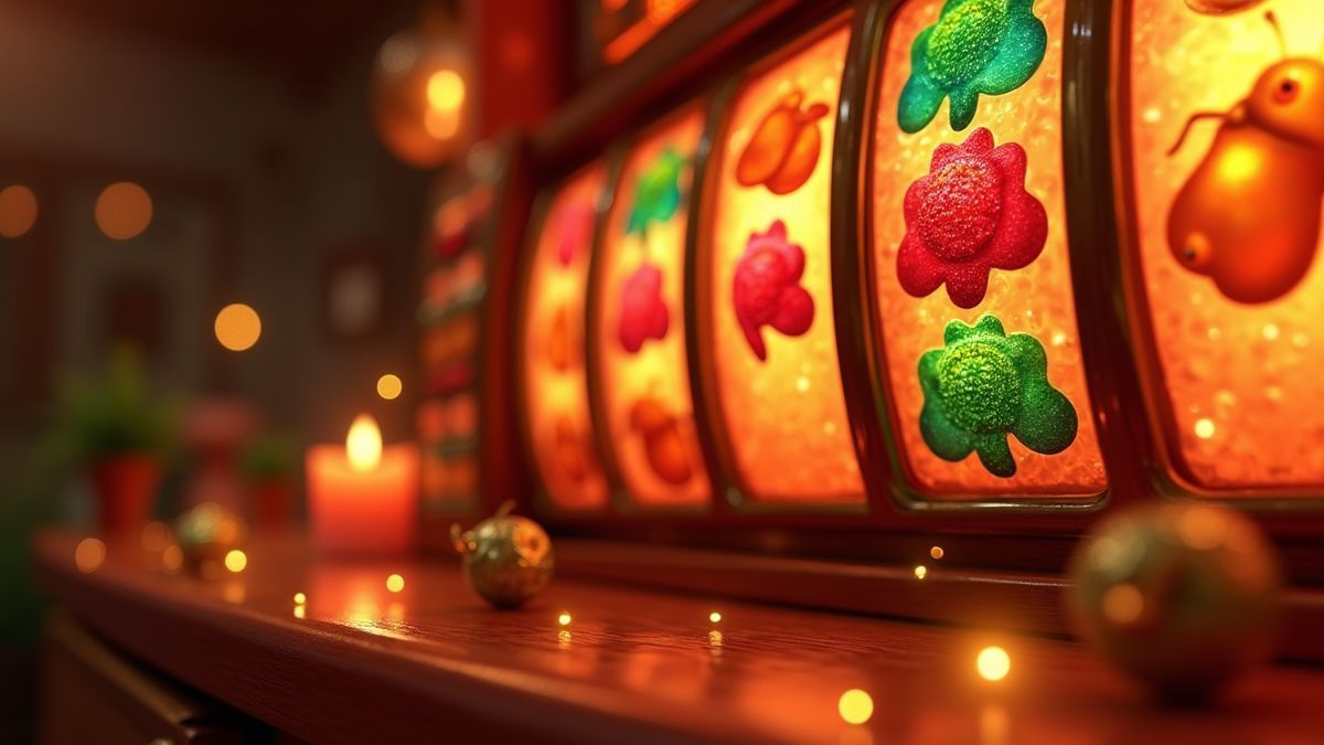 Slot com temática de cozinha picante, brilho Copper, inseto dourado e pirilampos