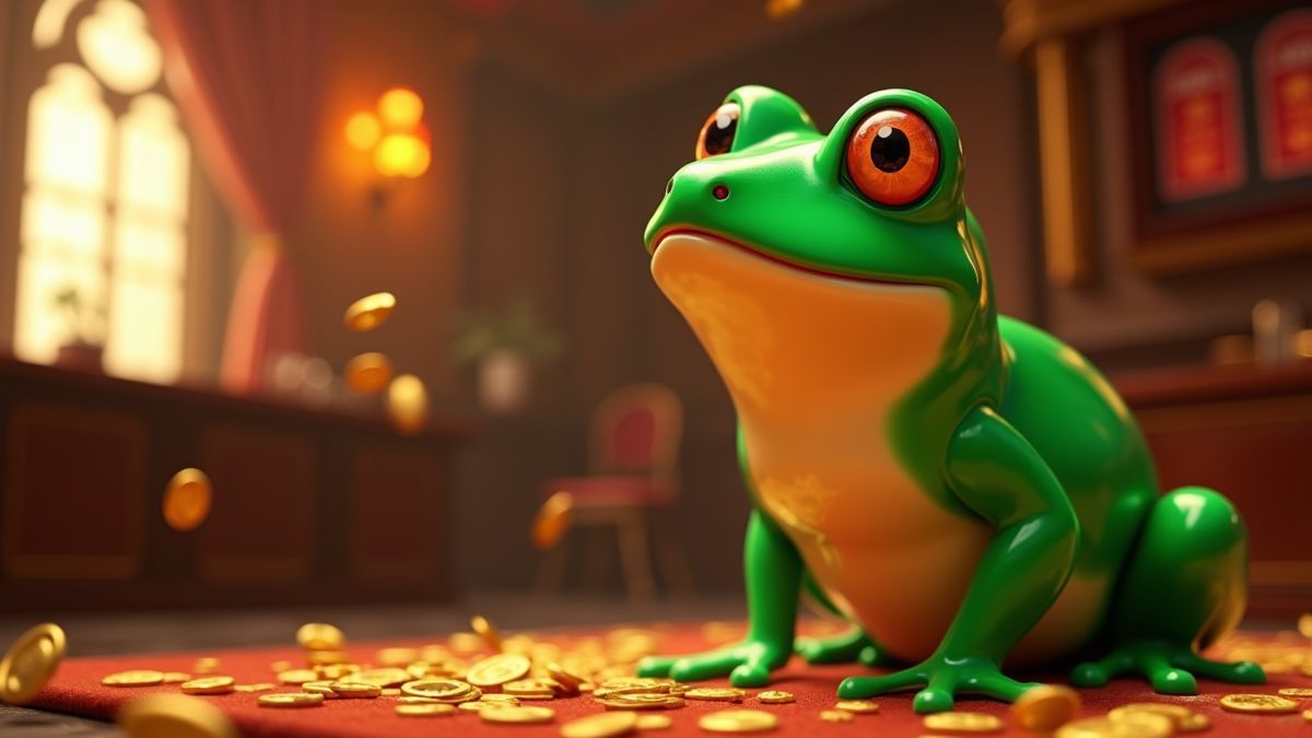 Golden Money Frog
