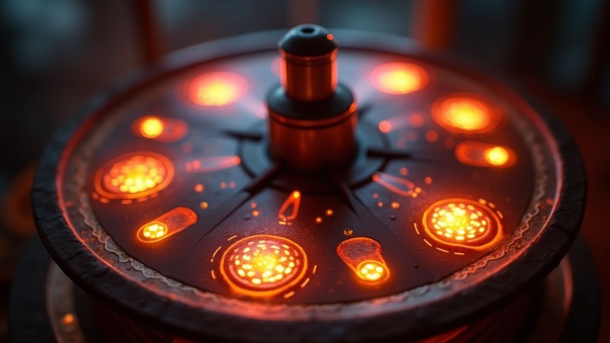 Carretes girando con símbolos scatter brillantes.