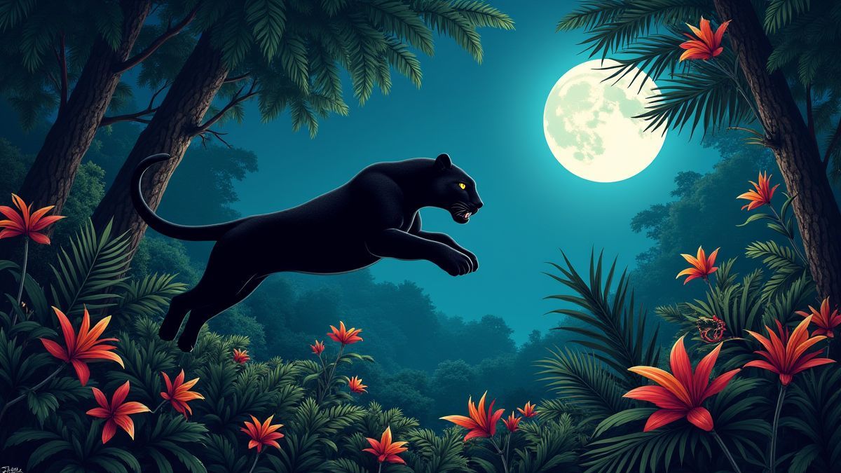Jumping Jaguar