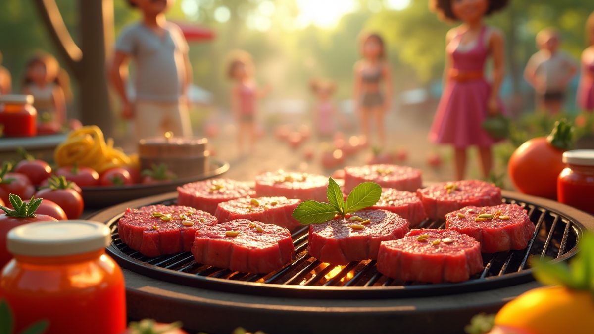 Kitchen Drama: BBQ Frenzy